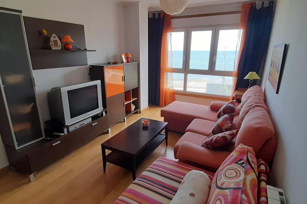Апартаменты Apartamento 1ª Linea Con Vistas A La Playa Сан-Сиприан Экстерьер фото